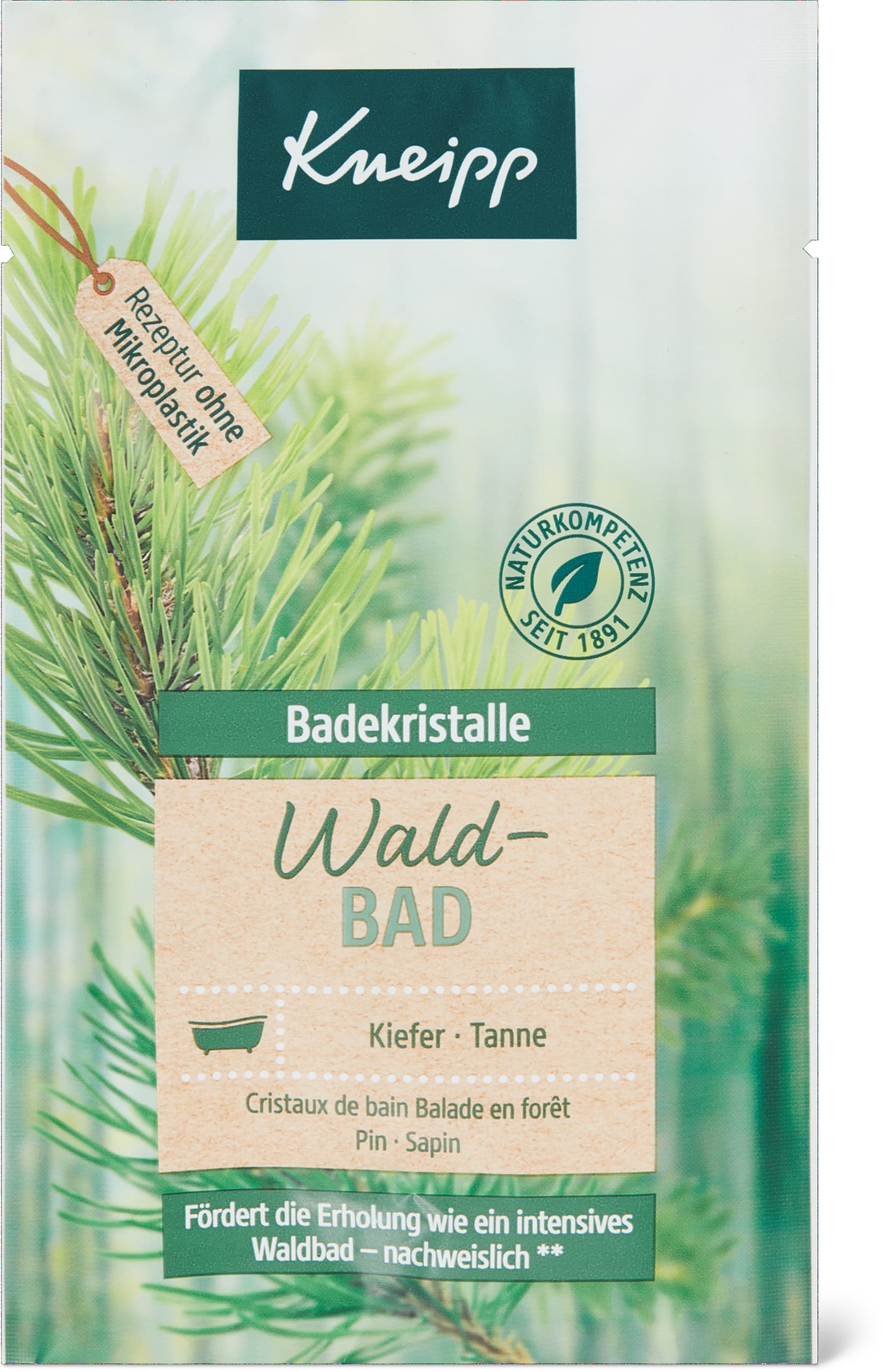 Kneipp Cristalli da bagno "Waldbad" Pino e abete 60g